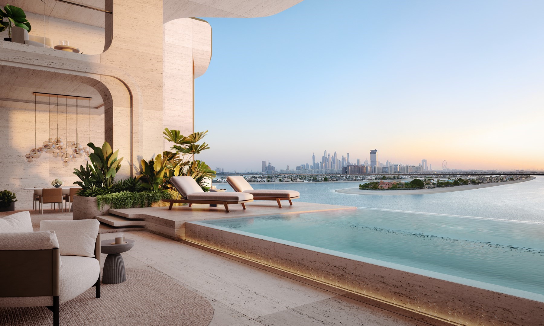 Palm Jumeirah Villa View 3