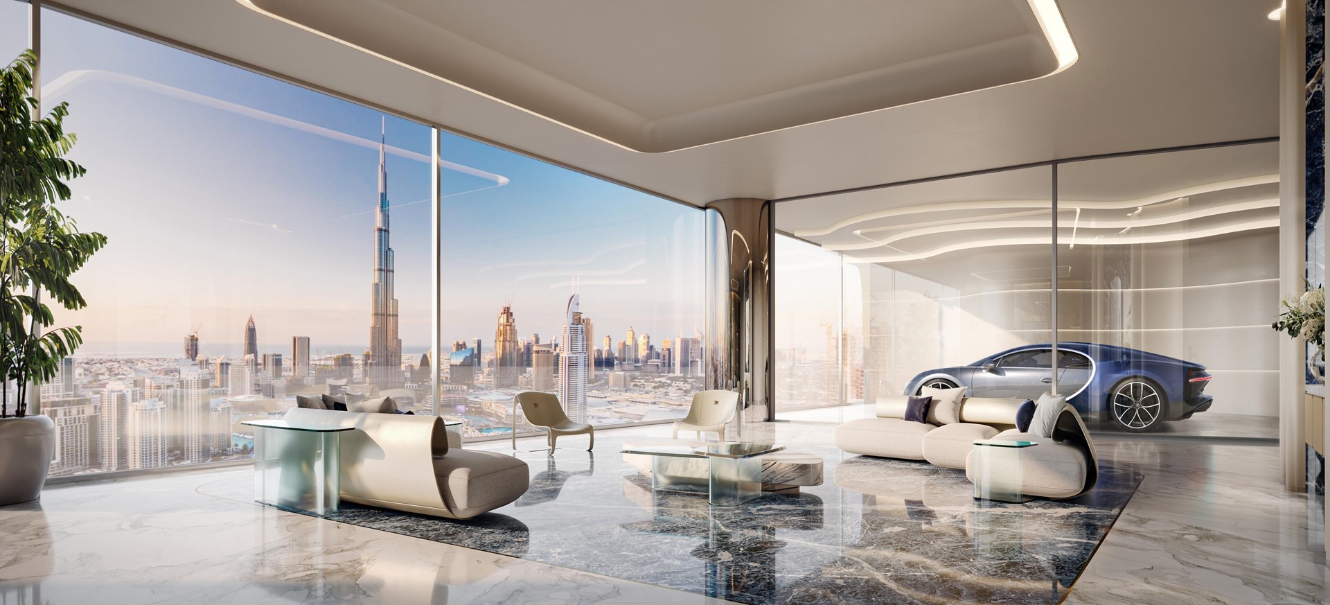Downtown Dubai Penthouse View 1