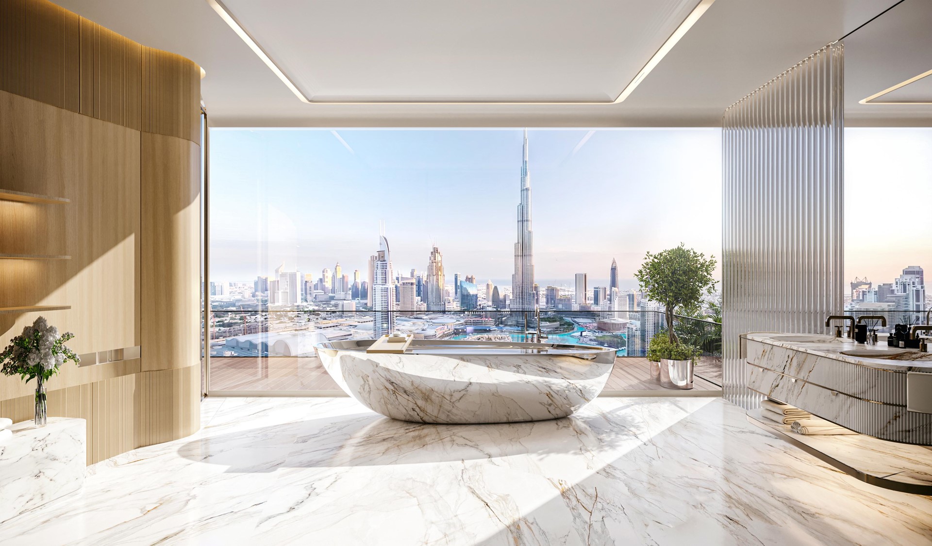 Downtown Dubai Penthouse View 2